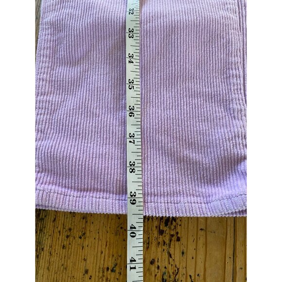Billabong Womens Purple Corduroy Jeans 25 High-Waisted Straight-Leg Jeans‎ - Picture 5 of 8